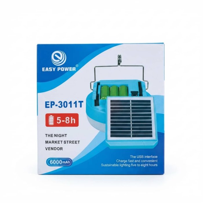 Easy Power Solar Lighting System EP-3011T (6000mAh)