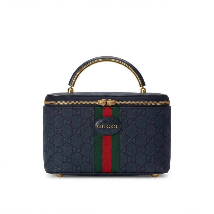 Gucci Ophidia Vanity Case - Blue GG Supreme