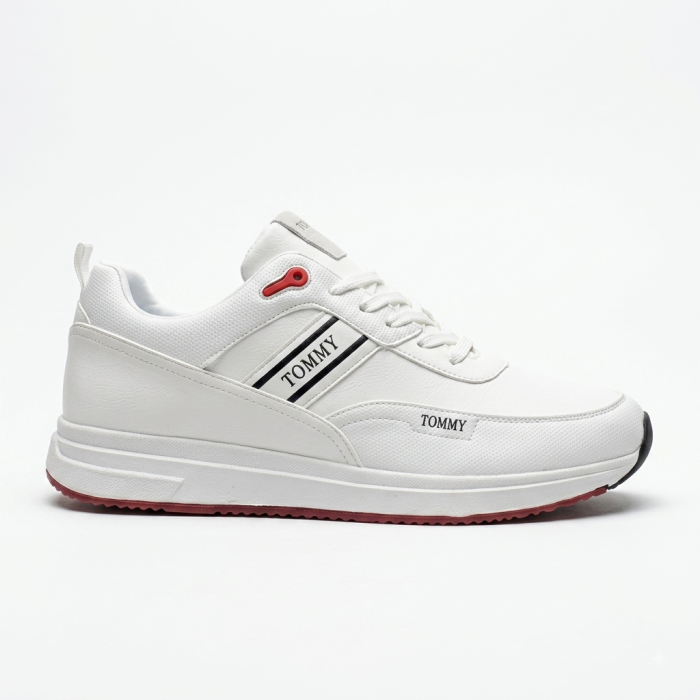 Tommy Hilfiger White Low-Top Sneakers