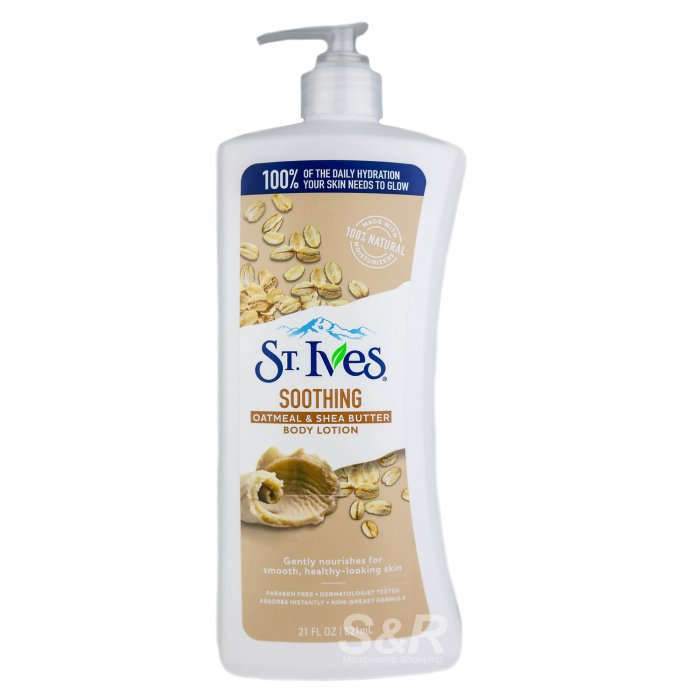 St. Ives Soothing Oatmeal & Shea Butter Body Lotion - 21 fl oz