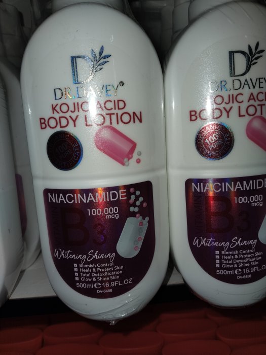 Dr Davey body lotion