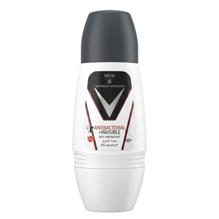 MEN Antibacterial + Invisible Motion Perception Anti-Perspirant Roll-On