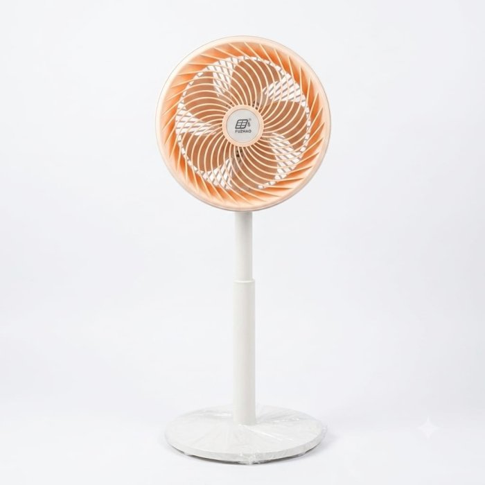 FUZHAO Standing Air Circulation Fan with Spiral Grille