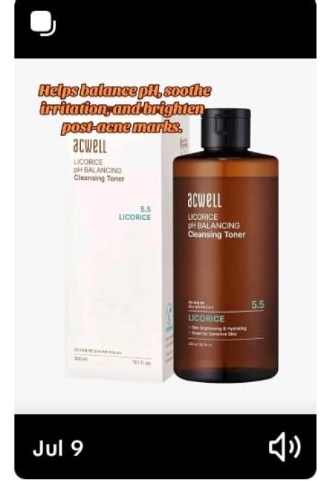 Acwell toner