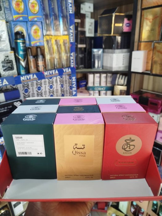 Genie Collection Mini Perfume Set - Sugar, Qissa Pink & Khair Fusion