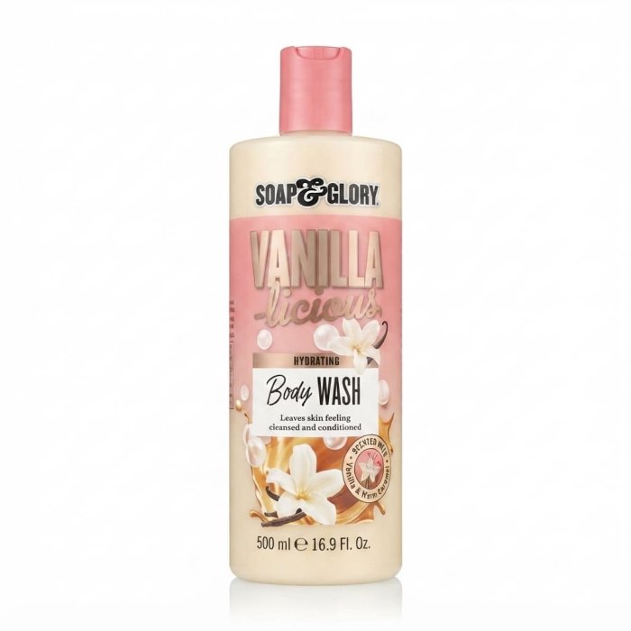 Soap & Glory Vanilla-licious Hydrating Body Wash (500ml)