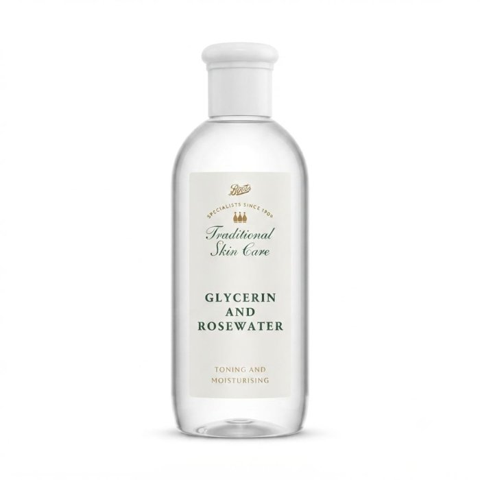 Boots Traditional Skin Care Glycerin and Rosewater Toning & Moisturising Lotion