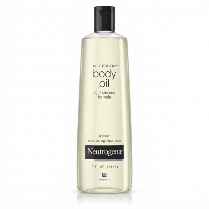 Neutrogena Body Oil, Light Sesame Formula