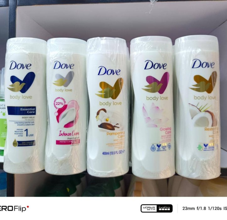 Dove lotion