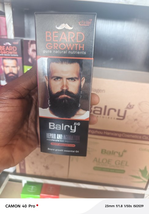 Balry beard growth oil