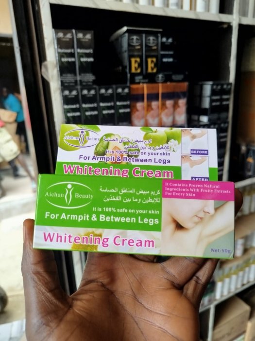 Aichun Beauty Whitening Cream for Armpit & Between Legs - 50g