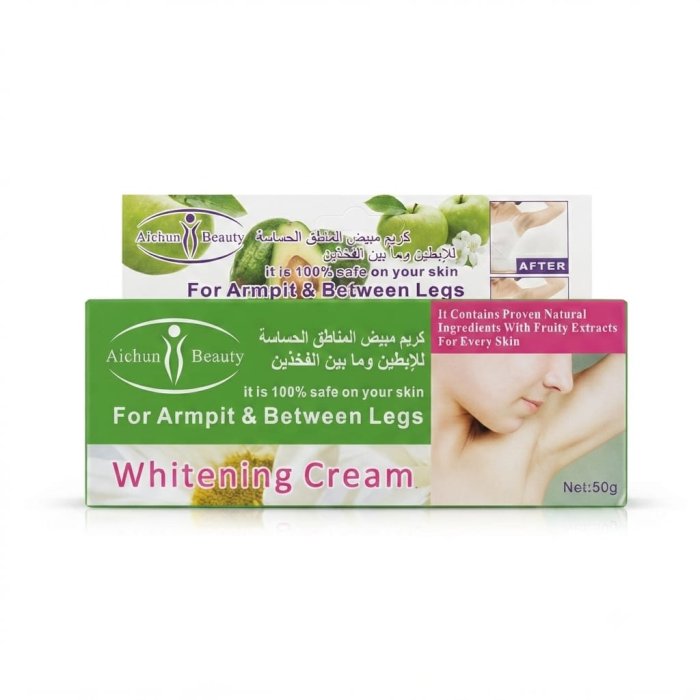 Aichun Beauty Whitening Cream for Armpit & Between Legs - 50g