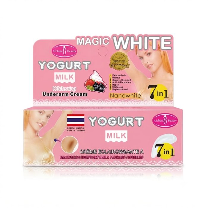 Aichun Beauty Magic White Yogurt Milk Underarm Cream 7-in-1