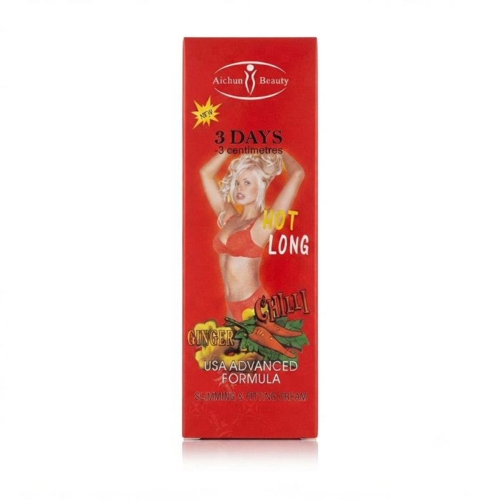 Aichun Beauty Hot Long 3 Days Slimming & Fitting Cream - Ginger & Chilli (USA Advanced Formula)