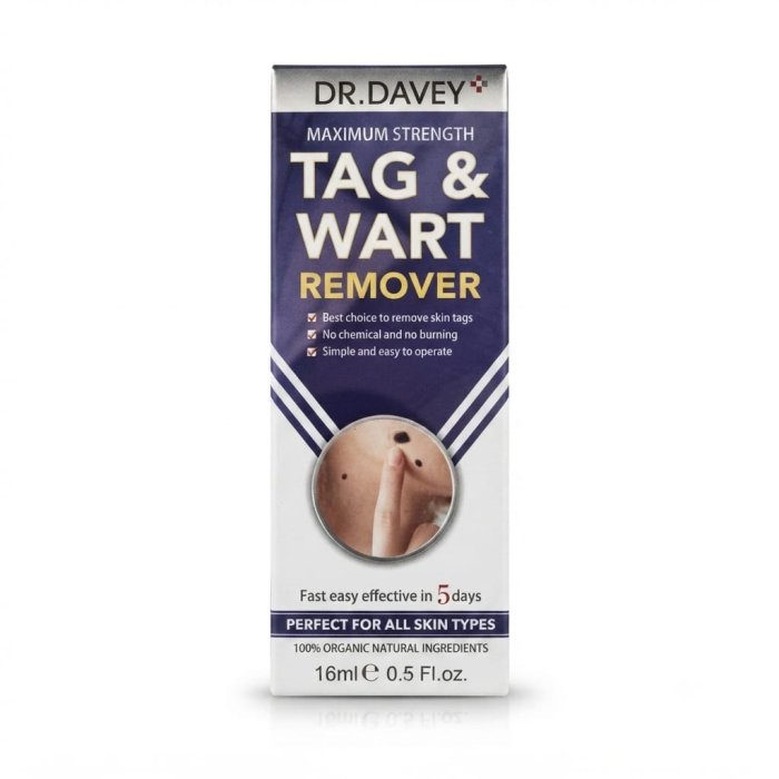 Dr. Davey Maximum Strength Tag & Wart Remover (16ml / 0.5 Fl.oz.)