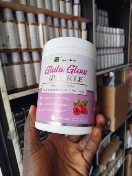 WinsTown Gluta Glow SPARKLE Dietary Supplement (30 Servings, 300g)