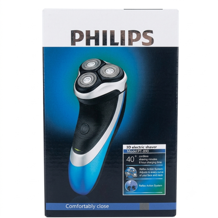 Philips 3D Electric Shaver, Model: PT-890