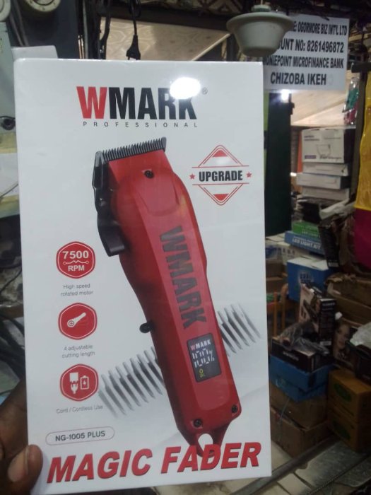 WMARK Professional Magic Fader Hair Clipper (NG-1005 PLUS)