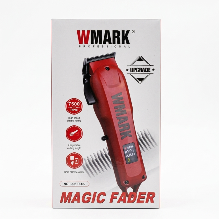 WMARK Professional Magic Fader Hair Clipper (NG-1005 PLUS)