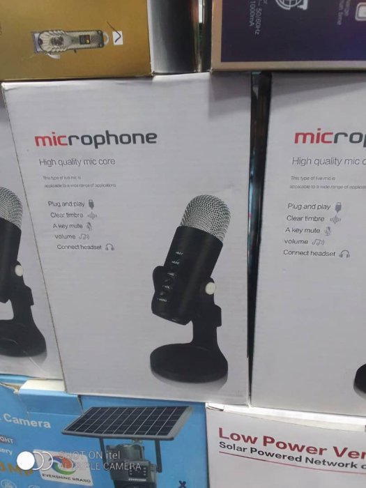 High Quality Live USB Microphone with Stand