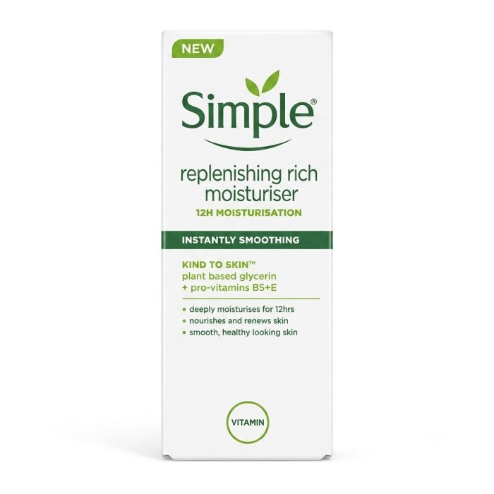 Simple Kind to Skin Replenishing Rich Moisturiser