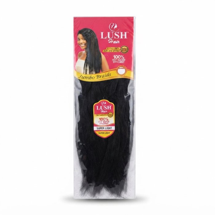Lush Hair Jumbo Braids - Natural Color 1
