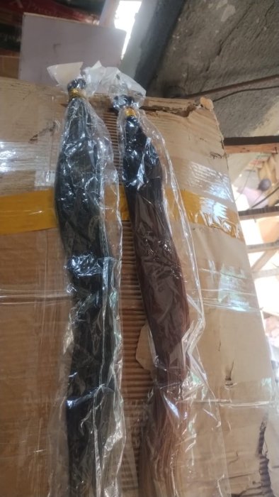 Straight Hair Weave Bundles (Black and Brown)