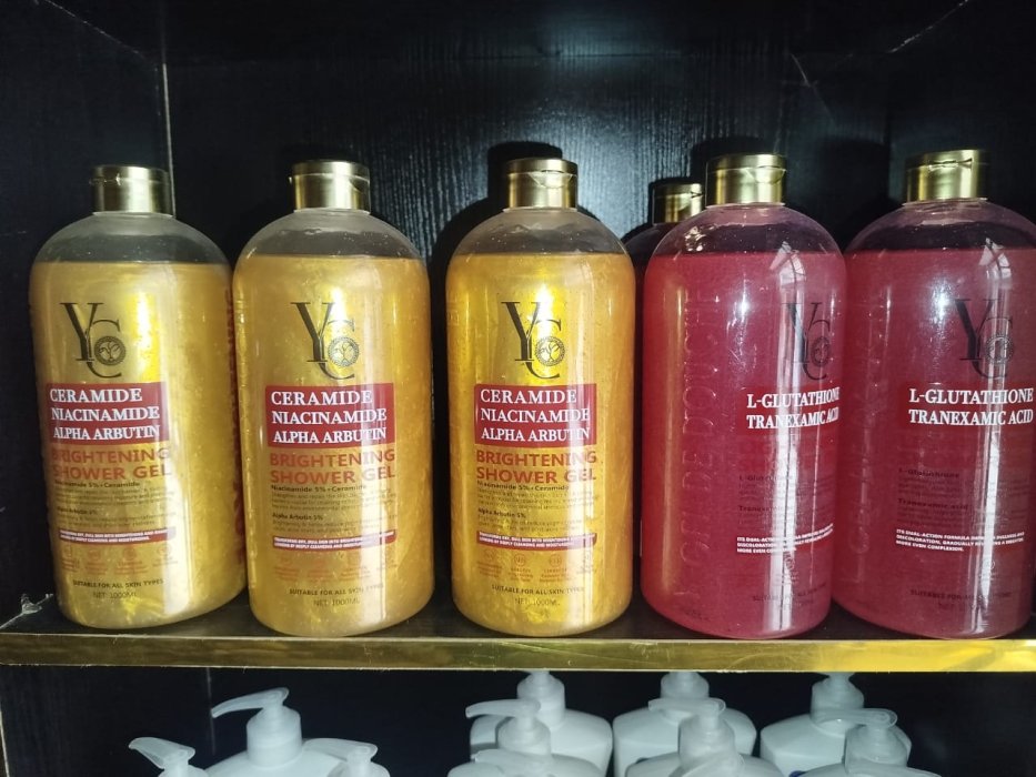 YC Ceramide Niacinamide Alpha Arbutin Brightening Shower Gel - 1000ml