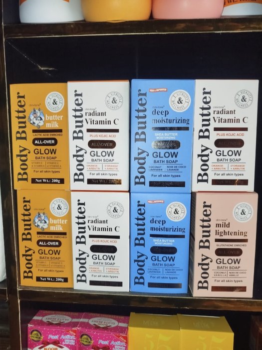 Clini-tone Body Butter All-Over Glow Bath Soap - Butter Milk, 200g