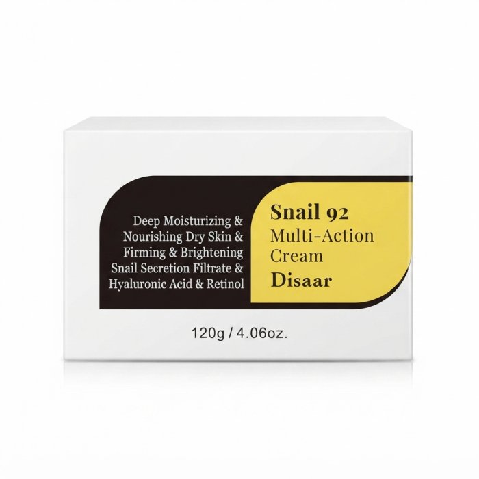 Disaar Snail 92 Multi-Action Cream - 120g