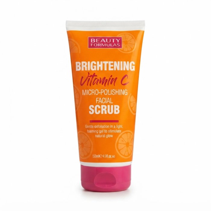 Beauty Formulas Brightening Vitamin C Micro-Polishing Facial Scrub - 150ml