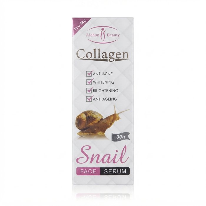 Aichun Beauty Collagen Snail Face Serum - 30g