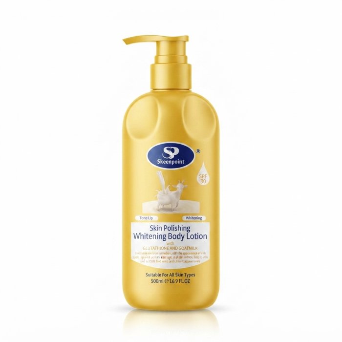 Skeenpoint Skin Polishing Whitening Body Lotion with Glutathione and Goatmilk - 500ml