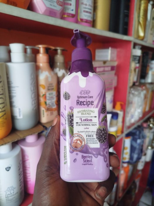 Eva Optimum Care Recipe Hydrating Blend Lotion Berries Scent