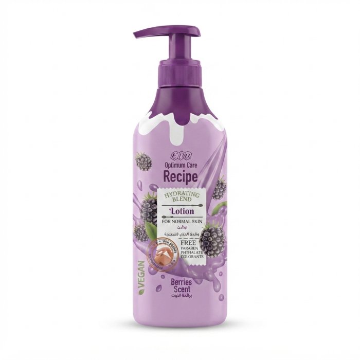Eva Optimum Care Recipe Hydrating Blend Lotion Berries Scent