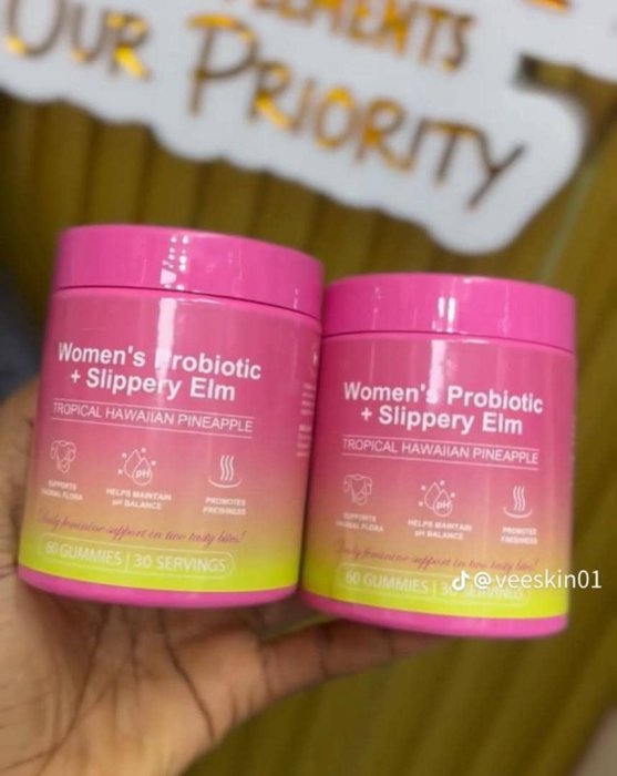 Women's Probiotic + Slippery Elm Gummies