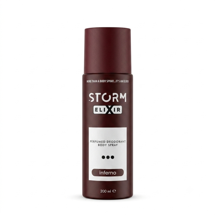 Storm Elixir Inferno Perfumed Deodorant Body Spray (200 ml)