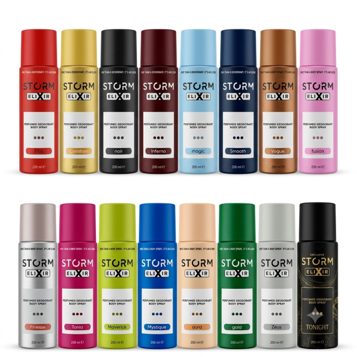 Storm Elixir Inferno Perfumed Deodorant Body Spray (200 ml)