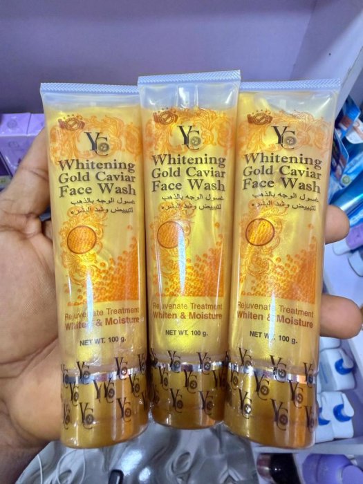 YC Gold whitening Caviar Face Wash
