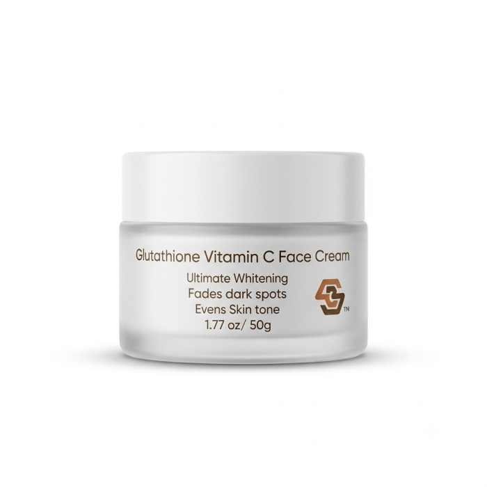 GLUTATHIONE INJECTION Vitamin C Face Cream Ultimate Whitening Faces Dark Spots Evens Skin Tone 50g