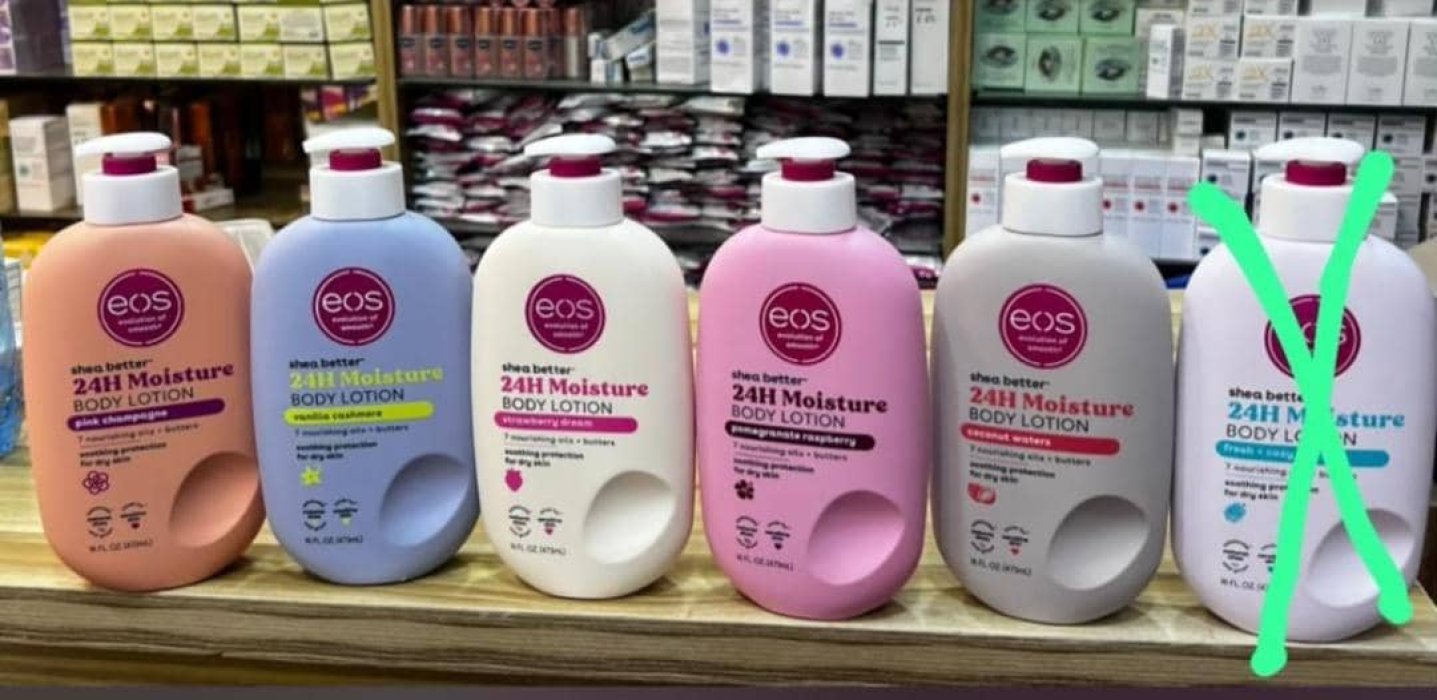 EOS Shea Better 24H Moisture Body Lotion - Strawberry Dream