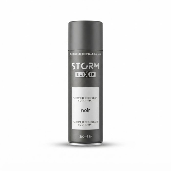 Storm Elixir Perfumed Deodorant Body Spray - Noir (200ml)