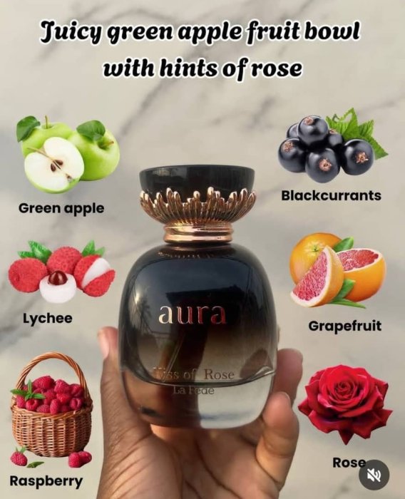 aura Kiss of Rose by La Fede Eau de Parfum