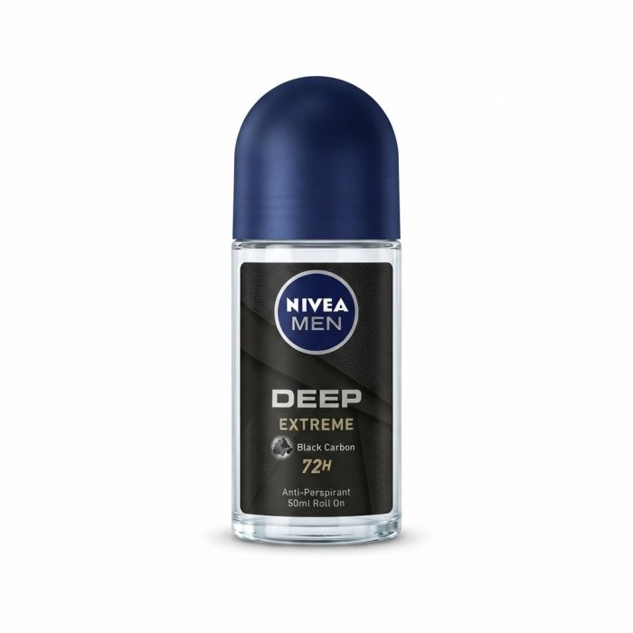 Nivea Men Deep Extreme Roll-On Deodorant - 50ml