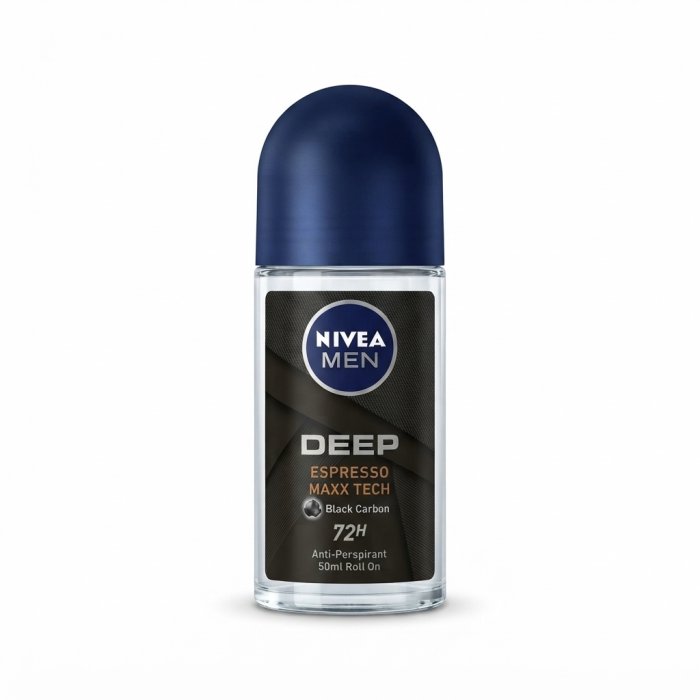Nivea Men Deep Espresso Maxx Tech Roll-On Deodorant - 50ml