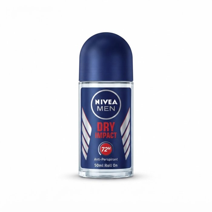 Nivea Men Dry Impact Roll-On Deodorant - 50ml