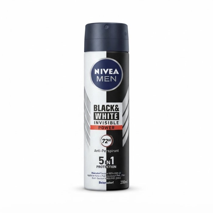 Nivea Men Black & White Invisible Power Anti-Perspirant Spray - 200ml