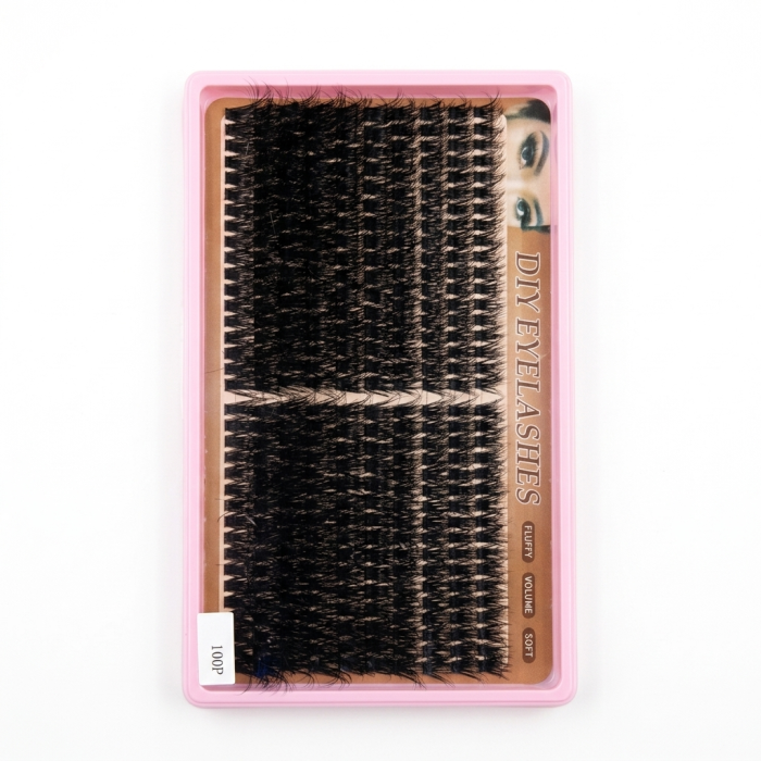 DIY FLUFFY VOLUME SOFT Eyelashes 100P