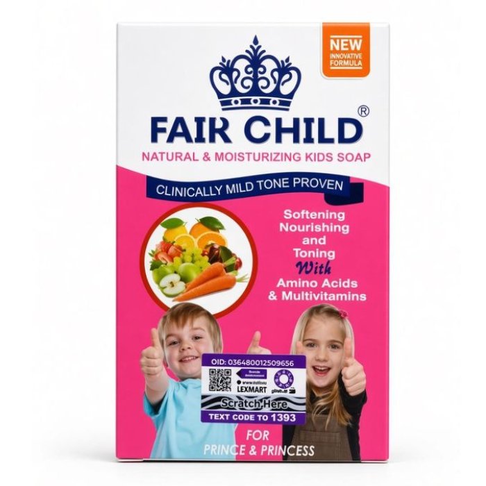 FAIR CHILD Natural Moisturising & Toning Children's Soap with Amino Acids & Multivitamins