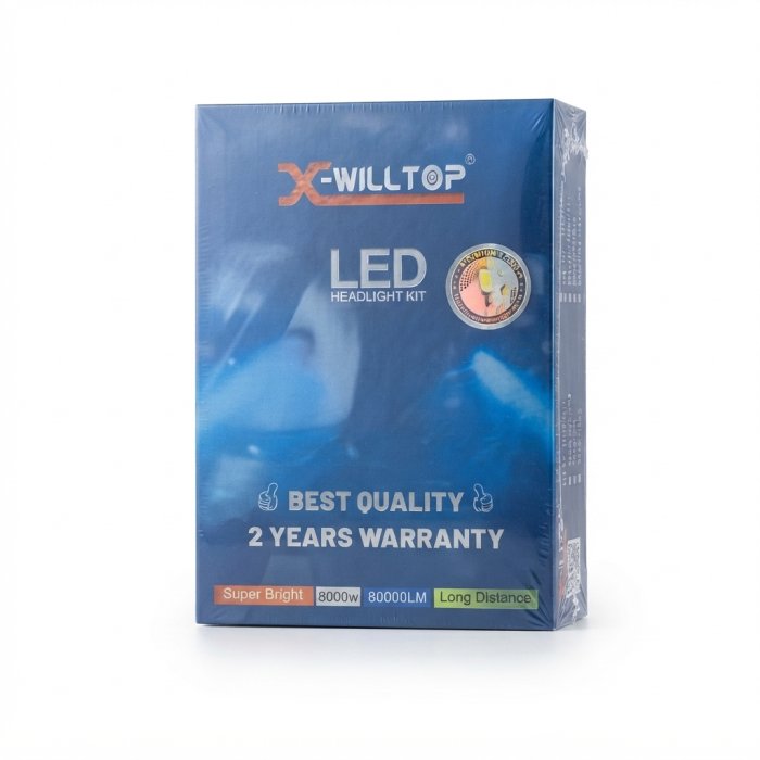 X-WILLTOP LED Headlight Kit - 8000W, 80000LM